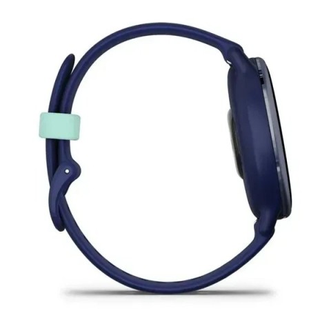 Смарт-годинник Garmin vivoactive 5 темно-синій з безелем металік