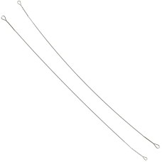 Поводок Select струна №1 15cm 10kg мал. скрутка запаяна (2шт/уп)