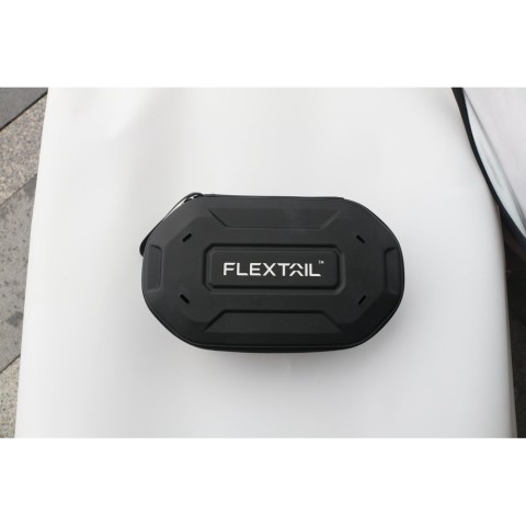 Душ портативний з насосом на акумуляторі Flextail Max Shower із чохлом, білий