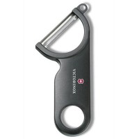 Овощечистка угловая Victorinox черная