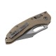 Ніж Microtech Stitch Ram-Lock, fluted, Apoc, руків'я G10 tan