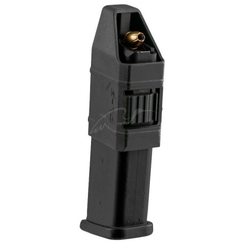 Паучер FAB Defense QL-9 для магазинів Glock з прискорювачем заряджання. Колір чорний