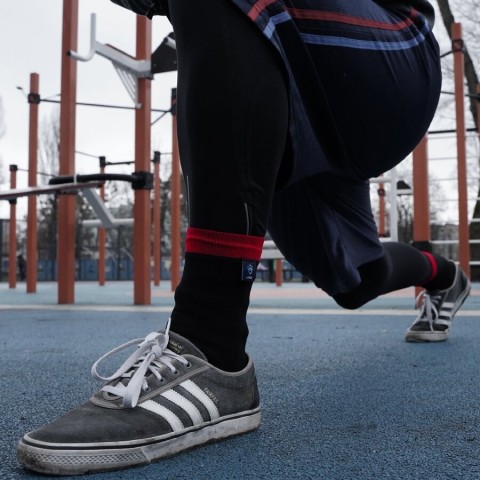 Шкарпетки водонепроникні Dexshell Running Lite, р-р XL,  червоні