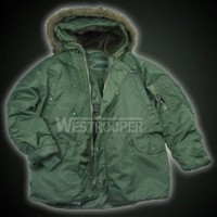 Парка Westrooper US N3B Olive