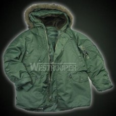 Парка Westrooper US N3B Olive