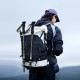 Трекінгова палиця 3-сек. Naturehike Hoar Trek EXT1 CNK2300DS010, 57-120 см, алюміній,  коричнева