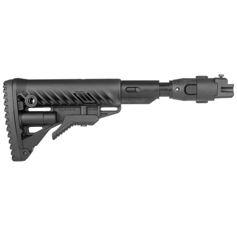 Приклад FAB M4 с амортизатором для AK 47, полимер, черный