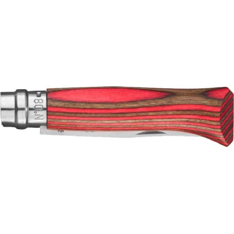 Ніж Opinel №8 VRI Laminated,червоний