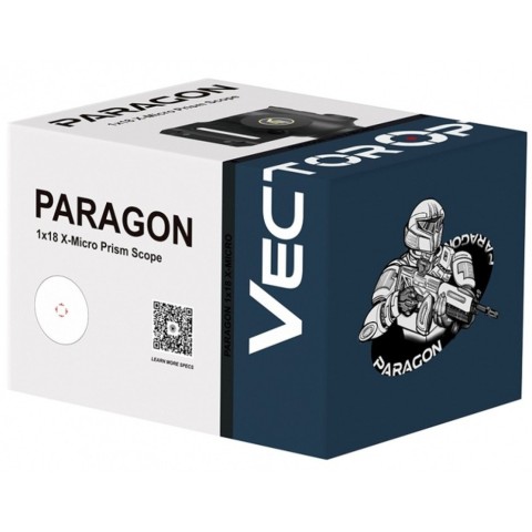Приціл призматичний Vector Optics Paragon 1x18 X-Micro Red and Green reticle