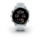 Смарт-годинник Garmin Forerunner 570 (42 мм) блакитний алюміній/білий