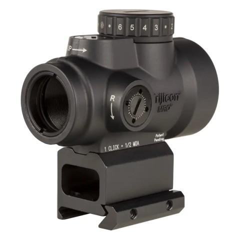 Прицел Trijicon MRO HD, 1х25, 2 MOA Dot with 68 MOA Circle (Red), H 39 mm, (4-NV, 12-D)