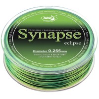 Леска Katran Synapse Eclipse 1200m (neon-black) 0.255mm 11.55lb