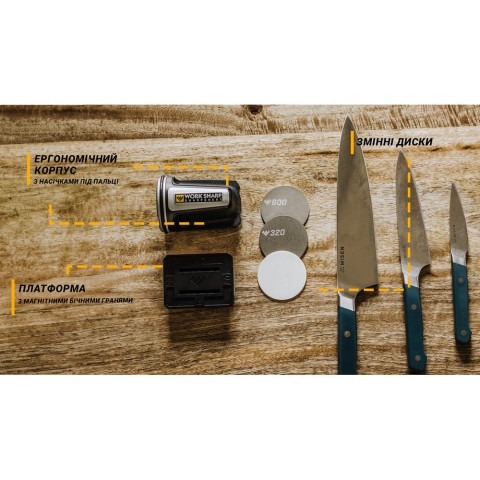 Work Sharp Точилка механічна Rolling Knife Sharpener WSKTNRKS-I