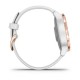 Смарт-годинник Garmin vivoactive 4S білий з рожево-золотистим безелем