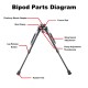 Cошки Vector Optics Rokstad Sling Stud 230-345 мм