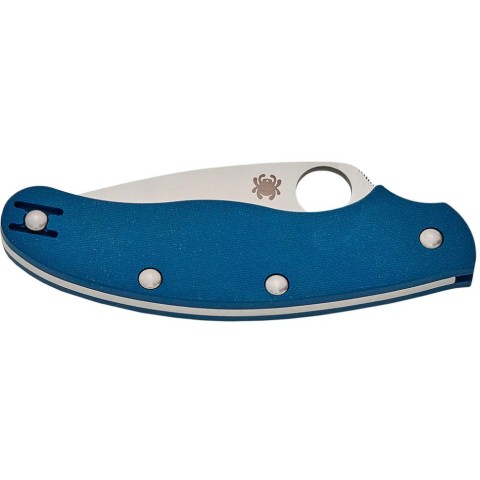 Ніж Spyderco Uk Penknife, CPM SPY27, G-10 cobalt blue