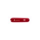 Накладка на ніж Victorinox 91мм red передня з лого & camping (Va+)