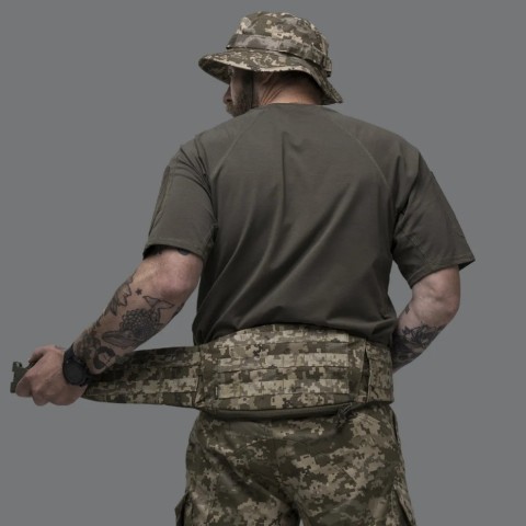 Тактичний розвантажувальний пояс Ukrarmor S/M Піксель