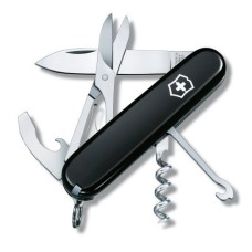 Ніж Victorinox Compact 91мм,15функ,чорн