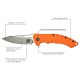 Нож Skif Shark II SW Orange