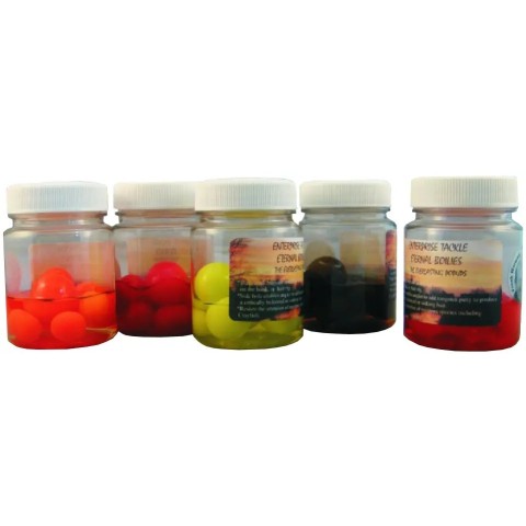 Бойлы Enterprise Tackle Eternal Boilie Flavour Pot Range Tutti Fruity & Peach Fluoro Orange