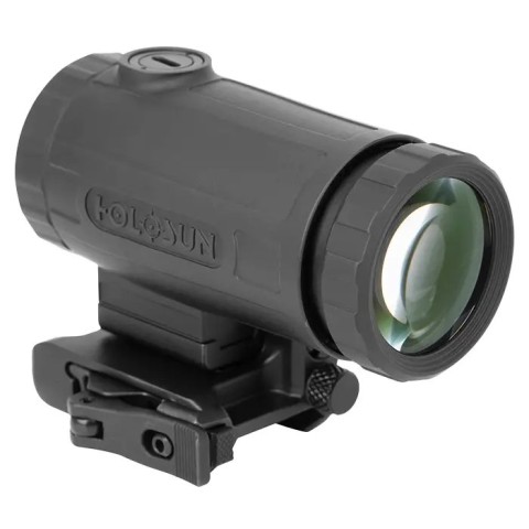 Магнифер Holosun HM3XT Micro 3x с откидным креплением на Weaver/Picatinny