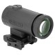Магнифер Holosun HM3XT Micro 3x с откидным креплением на Weaver/Picatinny