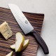 Кухонний ніж Victorinox Fibrox Santoku лезо 17см ріфл. з чорн. ручкою (GB)