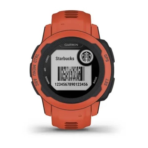 Смарт-годинник Garmin Instinct 2S макового кольору
