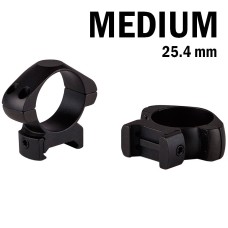 Кріплення для прицілу KONUS STEEL Монтажні кільця 25.4мм (середні)