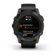 Смарт-годинник Garmin fenix 7 Pro Sapphire Solar Edition карбоново-сірий титановий DLC з чорним ремінцем
