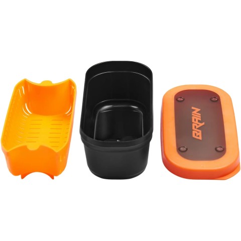 Емкость Brain Pellet/Bait box 17x7.5x6см 0,57л (с ситом)