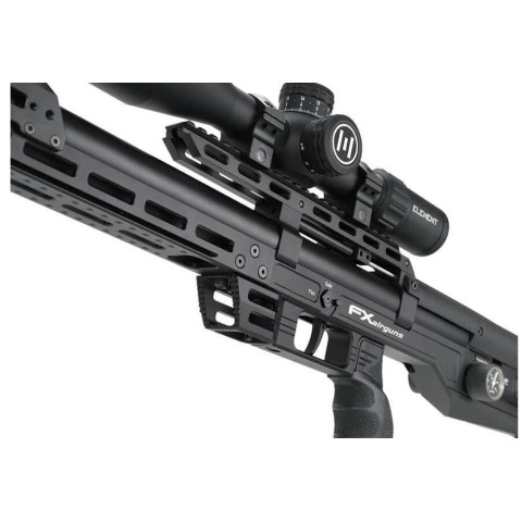 Пневматична редукторна гвинтівка FX Airgun Leopard Black STD Tube .177 кал