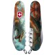 Ніж Victorinox Huntsman Zodiac 91мм,15функ ,Бойовий дракон