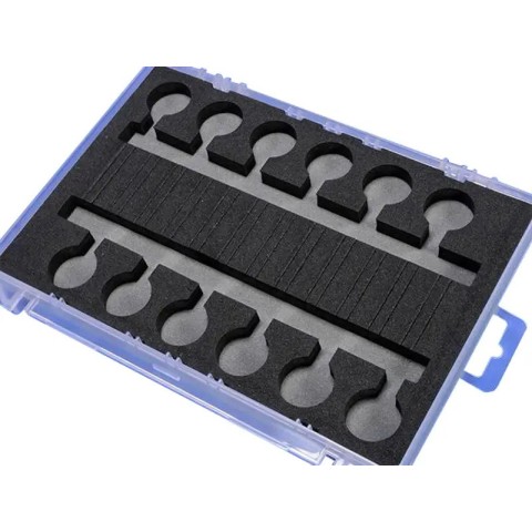 Коробка Meiho Versus Wave Tai Rubber Stopper VW-2020NS 225x190x28mm Clear