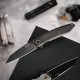Ніж складаний туристичний Ruike P831S-SB, (8.5 см) 14C28N / 3cr14n чорний