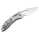 Нож Microtech Stitch Ram-Lok Marfione Select Stnwsh Frag Ti w/flamed Ti Brnz Dbl Vapor