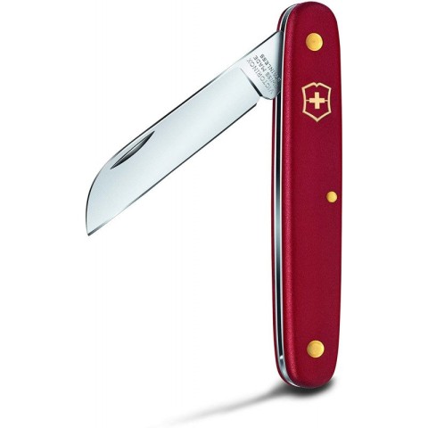 Ніж Victorinox садовий Floral 100мм,1функ,черв.мат (блістер)