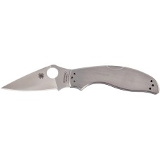Нож Spyderco UpTern, 8Cr13MoV, Stainless Steel ц:gray