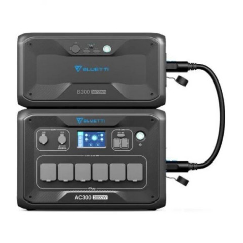 Зарядна станція BLUETTI AC300 + battery module B300