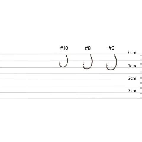 Крючок X-Fish Флет Фидер #6 (8шт/уп)