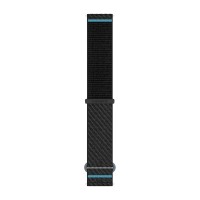 Быстросменные ремешки Garmin ComfortFit тканевые (20 мм) черные/голубые