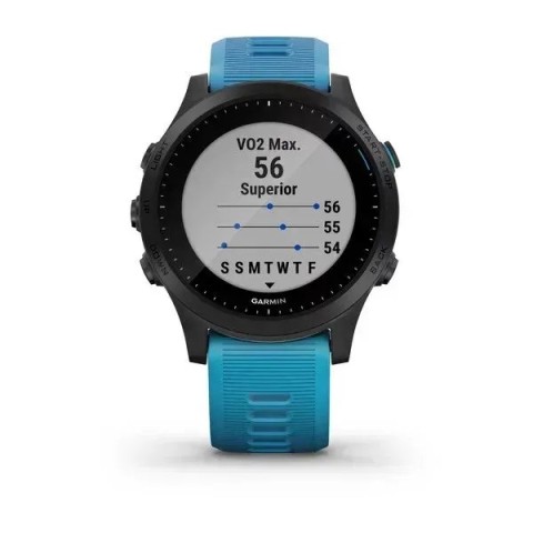 Смарт-годинник Garmin Forerunner 945 синій з комплектом HRM