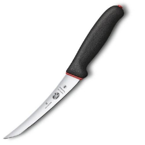 Кухонний ніж Victorinox Fibrox Boning Superflex лезо 15см з чорн-черв. ручкою Dual Grip