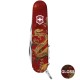 Ніж Victorinox Spartan Zodiac 91мм,13функ ,Золота змія