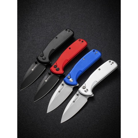 Ніж складаний кишеньковий Sencut ArcBlast, (7.6 см) 9Cr18MoV / Aluminum сірий