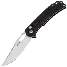 Нож SRM Retreiver 9203-MB, 10Cr15CoMoV, черная микарта
