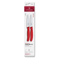 Набір ножів для чищення овочів Victorinox Swiss Classic 2 ножа черв 6.7791.2C1
