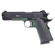 Стартовый пистолет KUZEY 911#2 Black/Green Grips