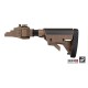 Приклад AK-47 / AK-74 / Strikeforce Folding Push Stock Sand ATI